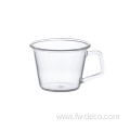 custom Drinking Glasses Coffee Cup with handle